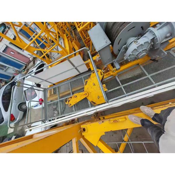 2022 Year Used Flat Top Tower Crane Zoomlion TC6013-8 60m Jib Length Cranes