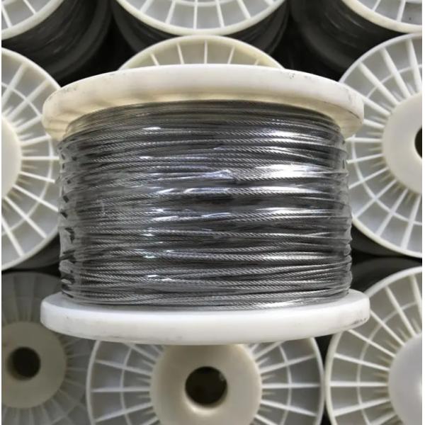 16mm 6*19 High-carbon Triple-strand twisted steel wire rope steel core Marine wire rope