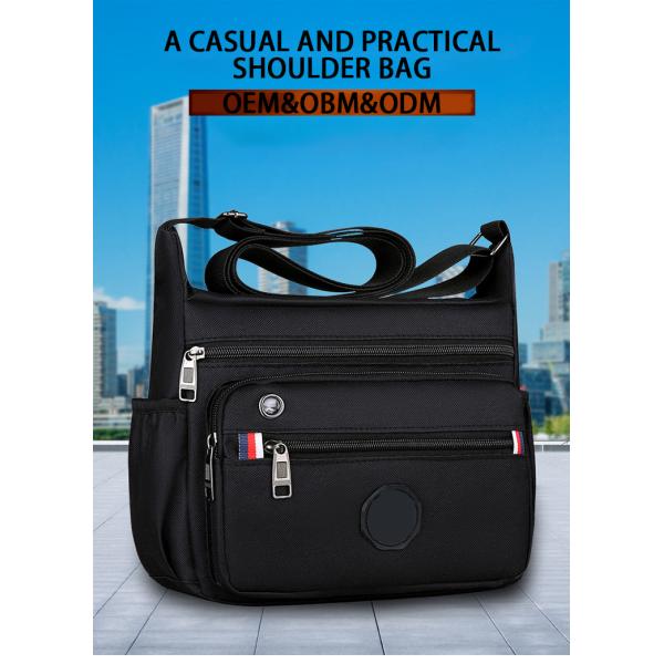 Sympathie Casual Sacs de messagerie pour hommes Sacs à épaule