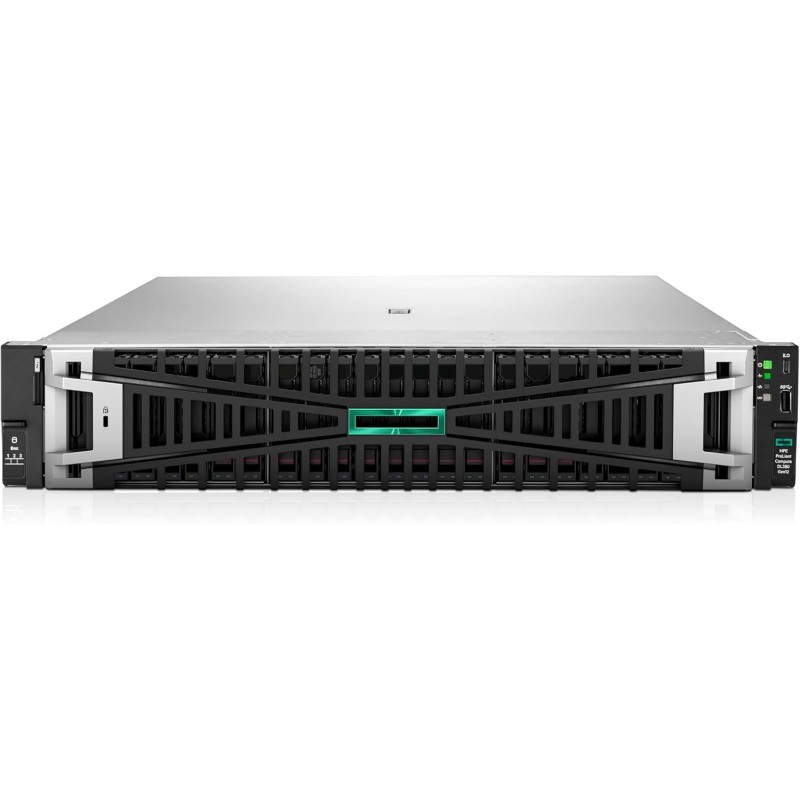 HPE ProLiant DL380 Gen12 2U Rack Server with Intel Xeon Silver 6510 32GB DDR5 ECC RDIMM and Dual 1000W Hot-Plug Redundant Power Supplies