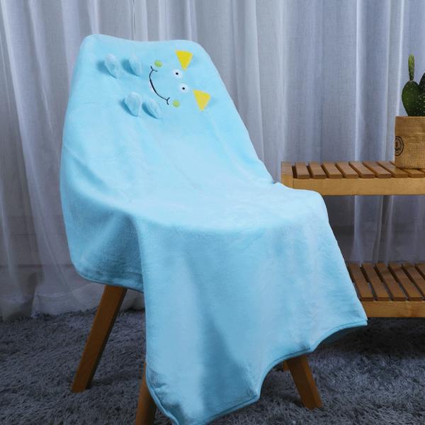 Monster Personalized Flannel Blanket Knitted 100 Polyester Soft Flannel Fleece