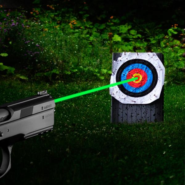 Military Grade Green Laser Sight Rifle 650nm Waterproof Low Profile