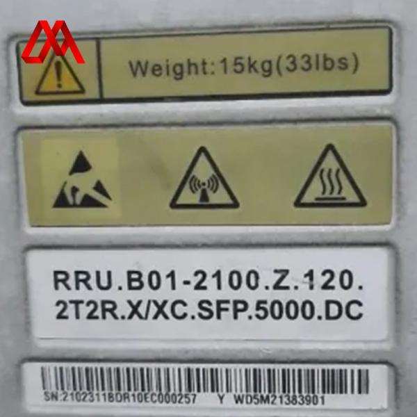 HUAWEI RRU 3839 2100 WD5M21383900 Equipamento de estação base sem fio
