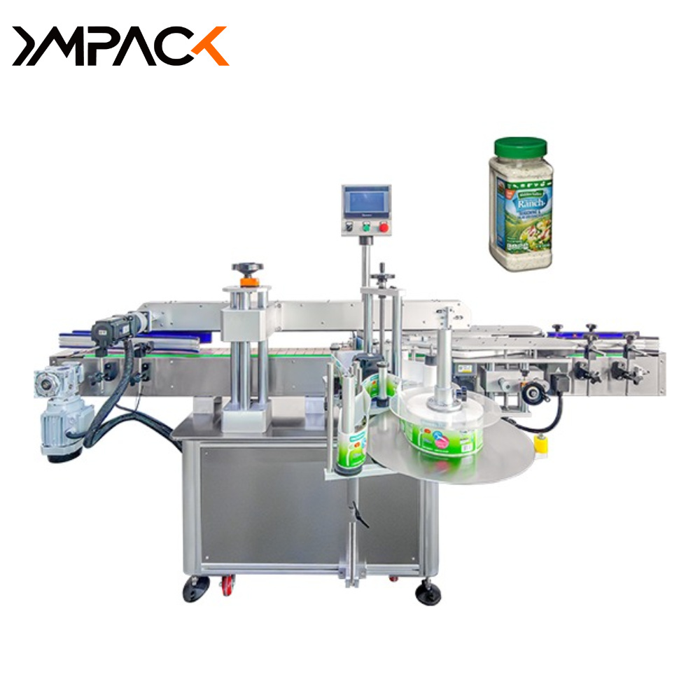 High Quality YM610 Automatic Bottle Labeling Machine Juice Honey Bottle Labeling Machine for Small Business