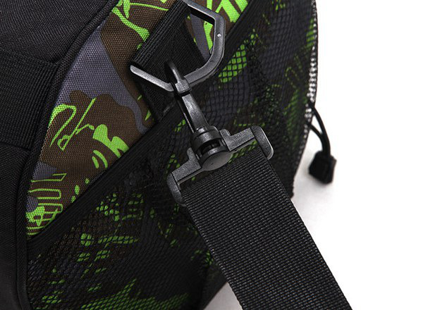 Black Mens Weekend Travel Bag With Removable Shoulder Strap , Gymnastics Bag