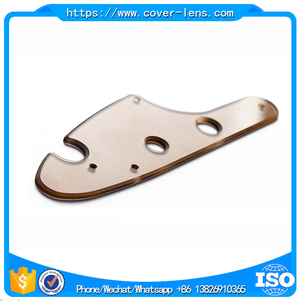 Manufacturer offering 2.5mm thickness  tempered glass panel with holes cut