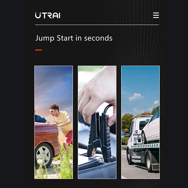 YANTU AM45 24000mAh Car Battery Jump Starter with Air Compressor Pump and Tire Inflator