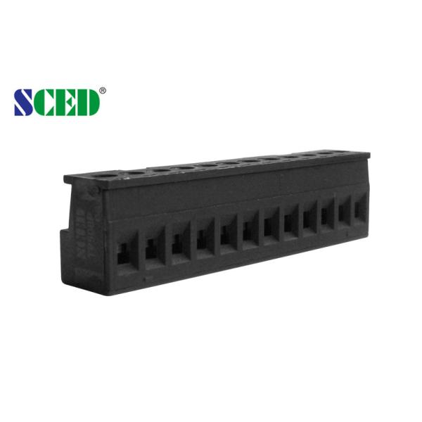 Female Plug In Terminal Block Connector 5.08mm , 300V 18A PCB Pluggable Terminal Blocks