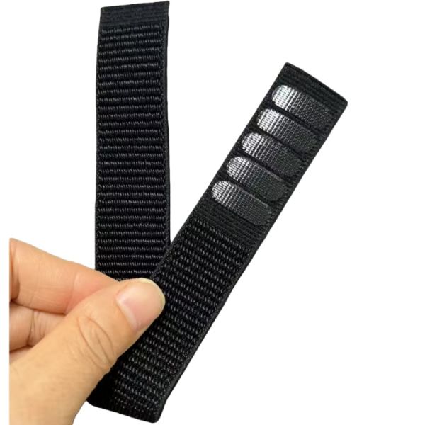 DANSKY Customized Color Single or Double Side Elastic Loop Bulk Hook and Loop Elastic Adjustable Strap for Sport