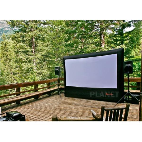 Advertising Inflatable Outdoor Movie Screen CE / UL Blower With Repair Kits