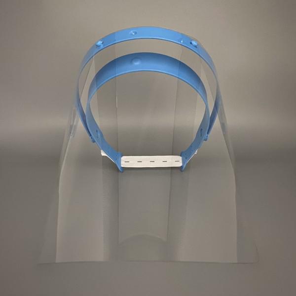 PET Protective Disposable Plastic Face Shield Anti Spitting For Face Protection