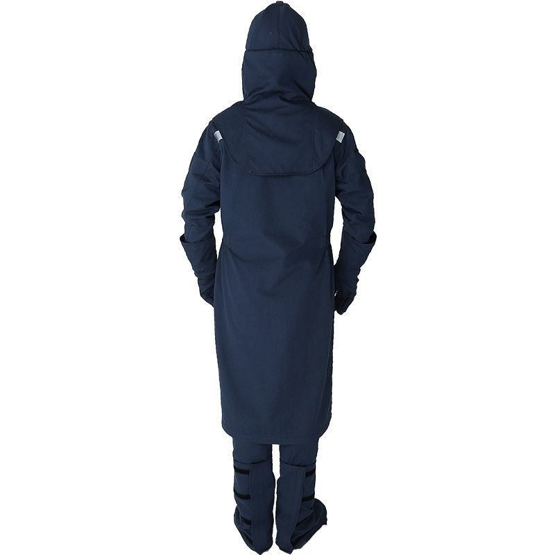 Flame Resistant Arc Flash Lab Coat Water Repellent Anti Static Lab Coat High Visibility