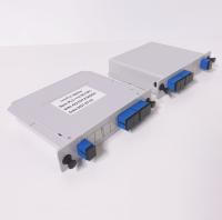 1x4 1:4 1*4 Type de fente de cassette ABS Boîte PLC Splitter LGX Insert Splitters à fibre optique