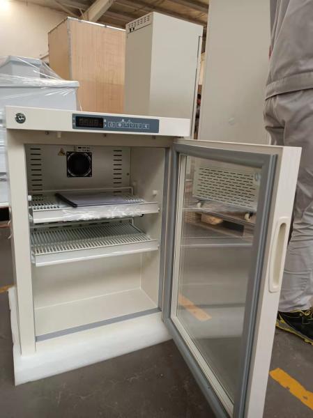 2-8 do refrigerador médico portátil da farmácia do certificado do CE do grau armário de armazenamento frio vacinal criogênico