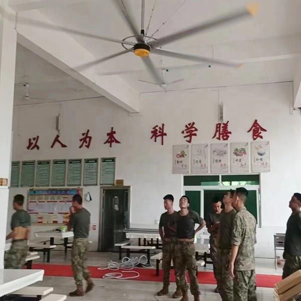 Aluminum Magnesium Alloy 6.1m 20FT HVLS Industrial Ceiling Fans for Dairy Farm Ventilation
