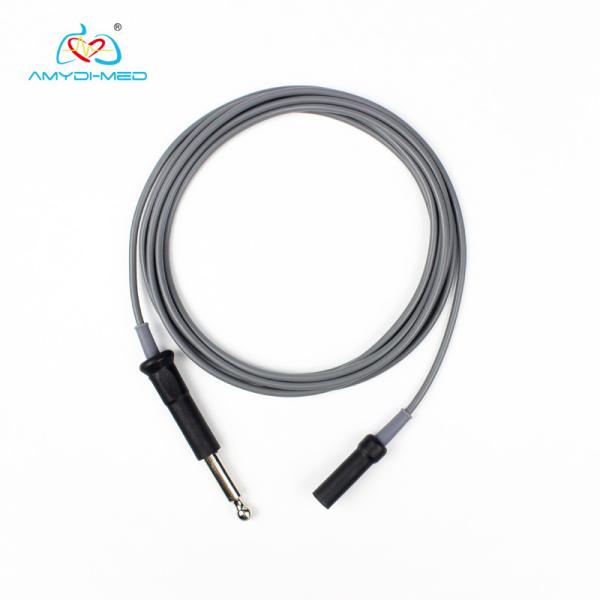 Electrosurgical Monopolar Reusable Forceps Bipolar Cable Withstand 5000v RoHS