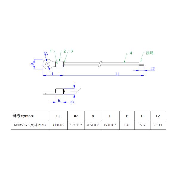 Датчик температуры поверхностный устанавливать для оборудования распределения силы