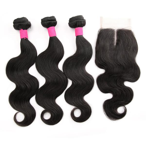 Brazilian Human Hair Body Wave, Natural Black Virgin Hair Wholesale