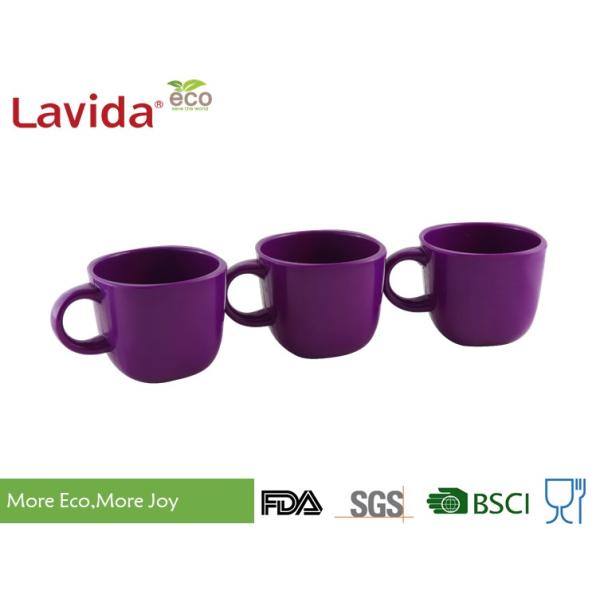 Indoor / Outdoor Melamine Mug Cup Diameter 8cm Height 7cm Contemporary Modern Style