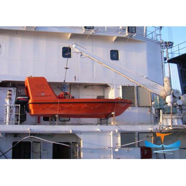 CCS Approval Life Raft Davit Launch , Boat Davit Crane 28-45kn Hoisting Load