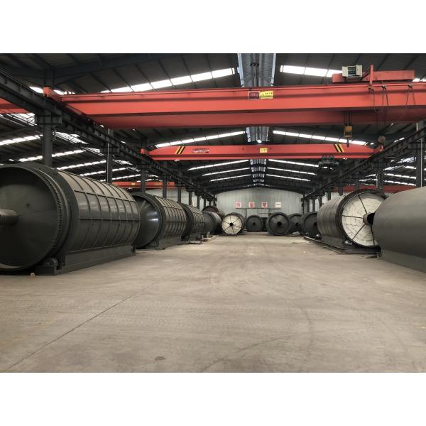 Сырье резина 2022 Тепловой крекинг машины перерабатывает отходы шин в нефтяное оборудование