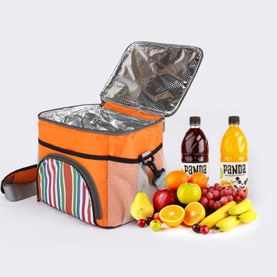 le refroidisseur Tote Bag Waterproof Oxford Cloth de 14.5L EPE a isolé 25x24x21cm portatifs