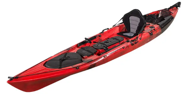 OEM Rotomolding Custom Kayak 30 дюймов PE Сидеть на вершине рекреационный каяк