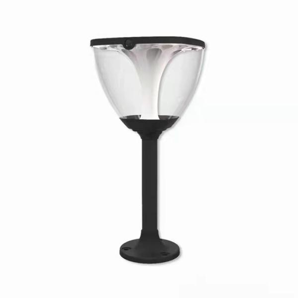 Waterproof IP65 aluminum material Solar Outdoor Garden Courtyard Stigma Light Solar Powered Lamp for Landscape