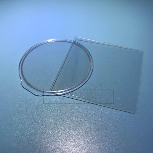 Vidro de tampa alto da safira da constante dielétrica altamente resistente à corrosão