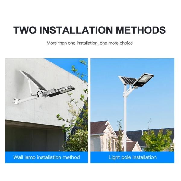 Outdoor Waterproof IP65 Solar Energy Remote Control Solar Led Street Light Led street lamp 150W 300W