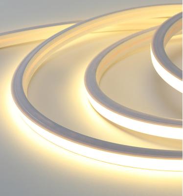 1212 RGBW conduziram luzes que de néon flexíveis 24V 10W conduziu o néon de iluminação linear do silicone