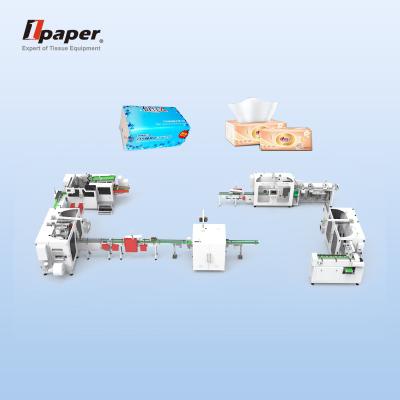 Serviços de papel 150 BAGS/min Máquina de foldagem V para foldagem automática de tecido Z