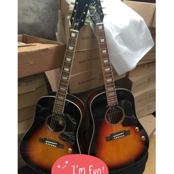 2018 New Chibson G160e VS acoustic guitar sunburst John Lennon G160 electric acoustic guitar