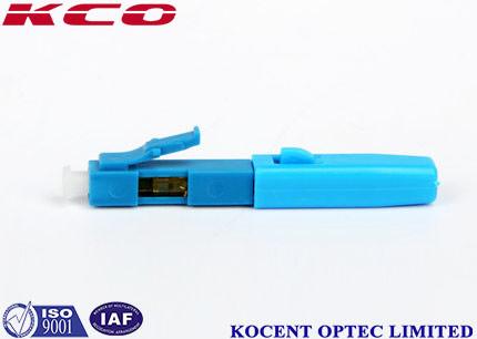 Field Assembly 2.0mm 3.0mm FTTX  LC /APC Quick Connector blue
