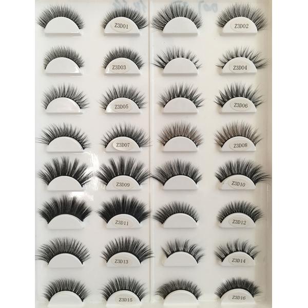 Own Brand Beauty Makeup Tools Premium Synthetic Eyelashes Korean Silk