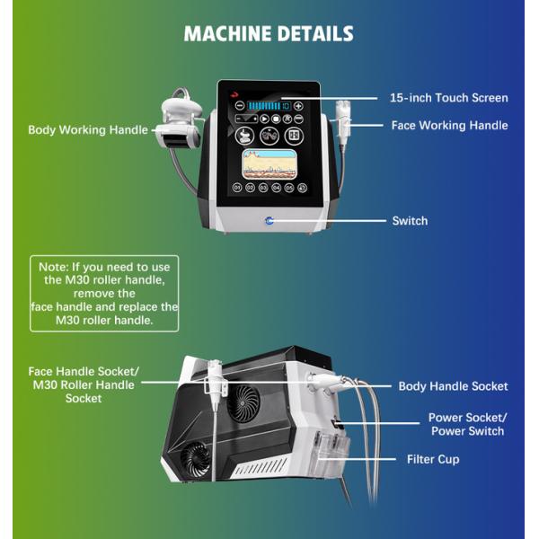 Portable Body Slimming Vacuum Roller Massage Machine ,  Vela Slimming Machine