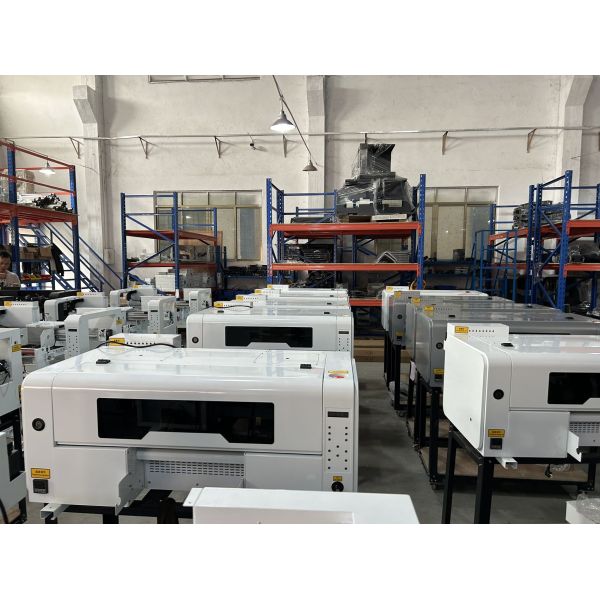 1 Year Online Technical Service 30CM x 33CM Multicolor UV DTF Printer Roll to Roll Sticker Printer with I1600 XP600 Heads