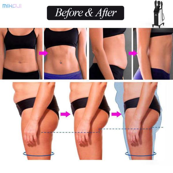 EMS Hiemt Body Sculpting Equipment Safety High Tech For Muscle Building