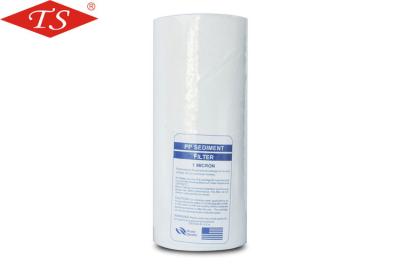 Big Fat PP Water Purification Cartridges , Water Filter Parts 28mm Inner Dia