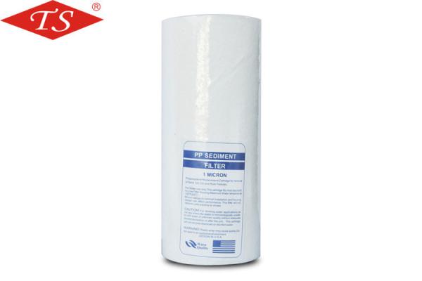 Big Fat PP Water Purification Cartridges , Water Filter Parts 28mm Inner Dia
