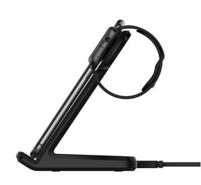 9v 1.5a Wireless Phone Charger Stand With Rubber Coating / Samsung Stand Up Charger