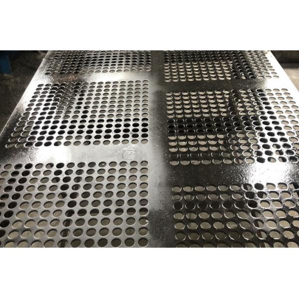 1mm Hole Round Perforated Metal Mesh Punch Plate Multipurpose Custom