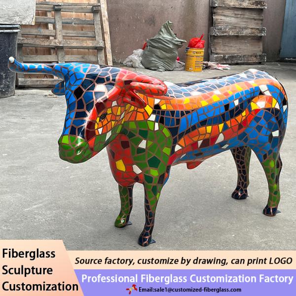 Custom Large Dessert Sculptures Storefront Decor Visual Merchandising Mall Decor Fibreglass Ice Cream Shop Display Statues