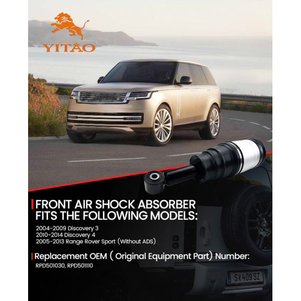 RPD501030 Air Suspension Strut For Range Rover Sport 2005-2013 models and Discovery 3/Discovery 4