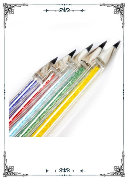 6.5 Inches Colorful Pen Tool For Smoking Water Pipes Accessories Oil Rig Dab
