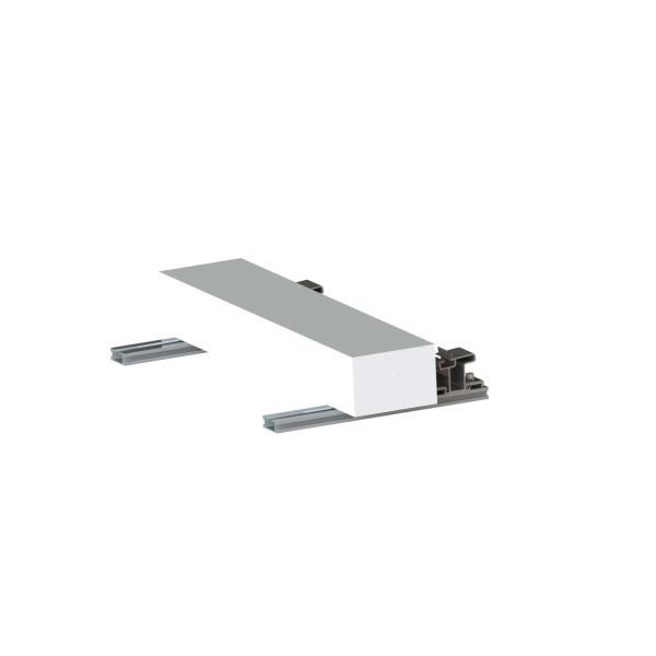 Панель балласта системы плоской крыши 10 градусов солнечная устанавливая фотовольтайческая обрамленная