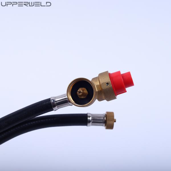 Corte de caucho GLP natural manguera de gas de propano de gas de barbacoa exterior Adaptador de tanque de gas montaje de manguera de reemplazo