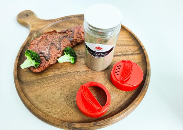 Aproveite sua cozinha com frascos de especiarias personalizáveis, qualquer tipo de preenchimento, qualquer capacidade