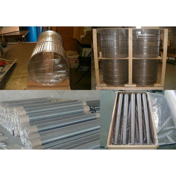 Johnson Stainless Steel Well Screens , Wire Cylinders And Tubes Filter