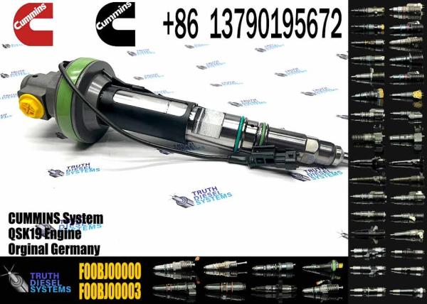 Mejor precio para el inyector de tren común diesel F00BJ00000 2867147 2882077 para Cummins Qsk19 Qsk38 Qsk60